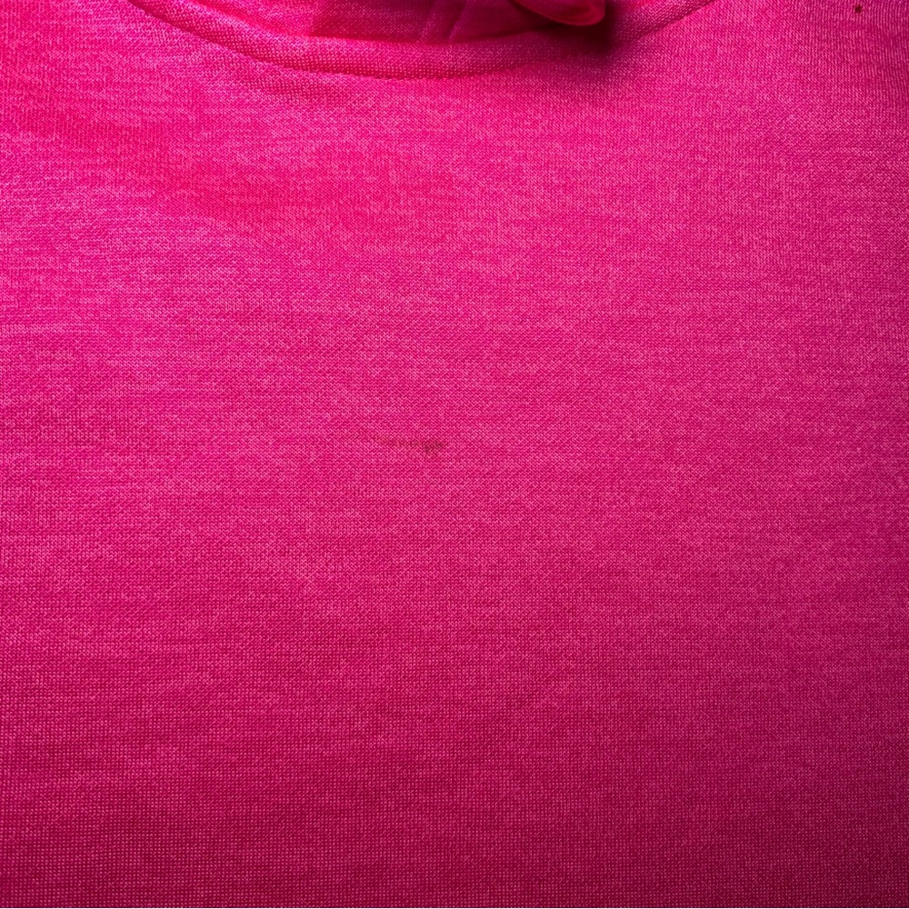 Adidas Womens Climawarm pullover hooded Pink sweatshirt size Medium - Picture 3 of 12